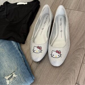 Hello Kitty x Katy Perry Collections Crystal Ballet Flat Women’s 10